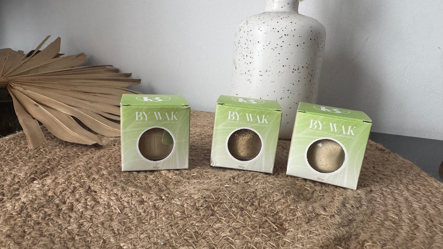 Coffret dentifrice en poudre 🦷